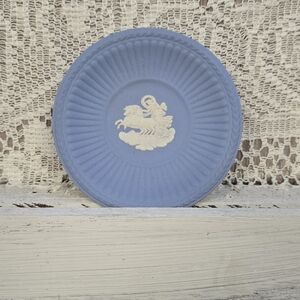Wedgwood Blue Jasperware Miniature Accent Plate – Made in England